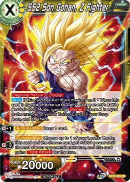 SS2 Son Gohan, Z Fighter BT17-083_PR card