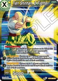 Tien Shinhan, Z Fighter BT17-088_PR card