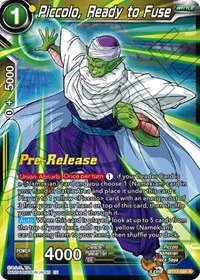 Piccolo, Ready to Fuse BT17-091_PR card
