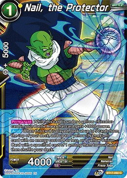 Nail, the Protector BT17-092 Dragon Ball Masters card