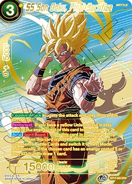SS Son Goku, Final Sacrifice BT17-093_SPR