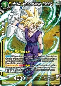 SS Son Gohan, Furious Training BT17-095_PR card