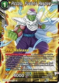 Piccolo, Fusion's Resolve BT17-099_PR card