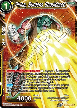 Pirina, Burdens Shouldered BT17-104 card