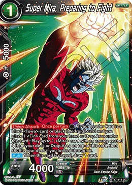 Super Mira, Preparing to Fight BT17-114 card