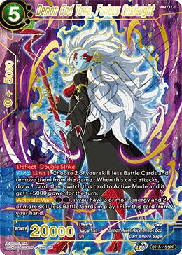 Demon God Towa, Furious Onslaught BT17-115 Dragon Ball Masters card