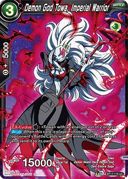 Demon God Towa, Imperial Warrior BT17-116 card