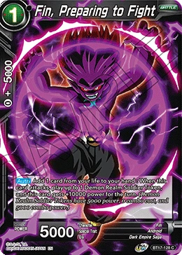 Fin, Preparing to Fight BT17-128 card