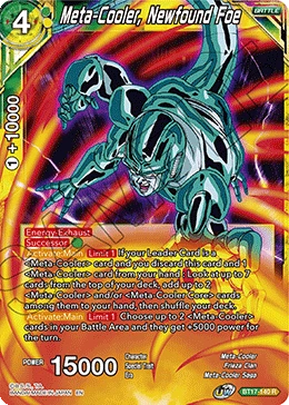Meta-Cooler, Newfound Foe BT17-140 card