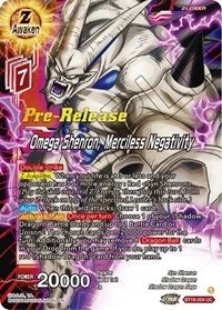 Omega Shenron, Merciless Negativity BT18-004_PR card