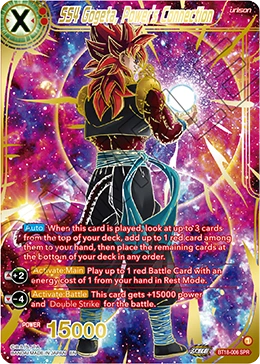 SS4 Gogeta, Power's Connection BT18-006_SPR card