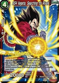 SS4 Vegeta, Searching for Rivals BT18-016_PR card