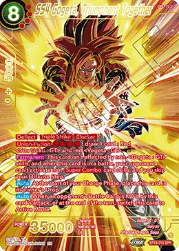 SS5 Gogeta, Triumphant Together BT18-019_SPR