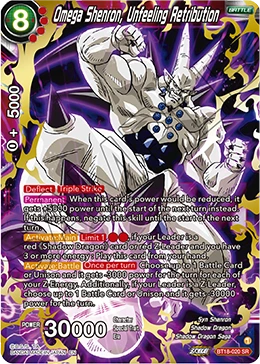 Omega Shenron, Unfeeling Retribution BT18-020 card