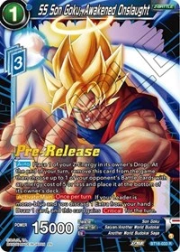 SS Son Goku, Awakened Onslaught BT18-033_PR card