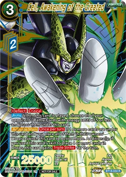 Cell, Awakening of the Created BT18-034_PR card