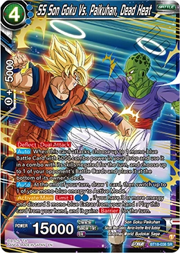 SS Son Goku Vs. Paikuhan, Dead Heat BT18-038 card