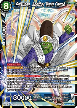 Paikuhan, Another World Champ BT18-040 card