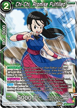 Chi-Chi, Promise Fulfilled BT18-075 card