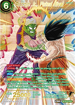 Piccolo Jr., Fated Rival BT18-076_SPR card