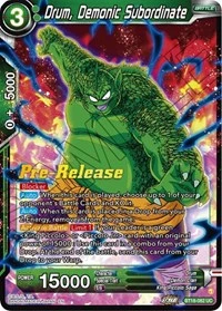 Drum, Demonic Subordinate BT18-082_PR card