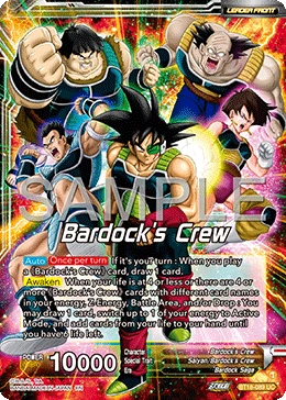 Bardock's Crew BT18-089_PR02 card