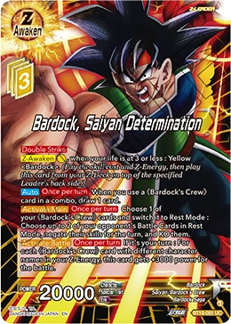 Bardock, Saiyan Determination BT18-091 card
