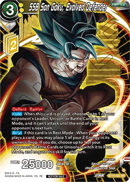 SSB Son Goku, Evolved Defender BT18-093_PR02 card