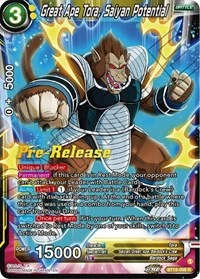 Great Ape Tora, Saiyan Potential BT18-098_PR