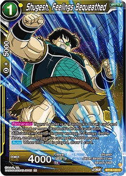 Shugesh, Feelings Bequeathed BT18-103 card