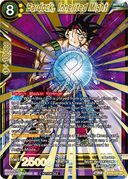 Bardock, Inherited Might BT18-107_SPR02 card