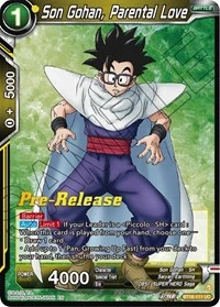 Son Gohan, Parental Love BT18-111_PR card
