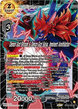 Demon God Shroom & Demon God Salsa, Imminent Annihilation BT18-123 card