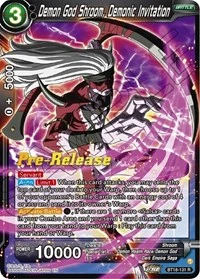 Demon God Shroom, Demonic Invitation BT18-131_PR card