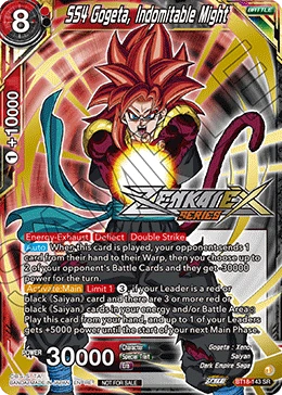 SS4 Gogeta, Indomitable Might BT18-143_PR03 card