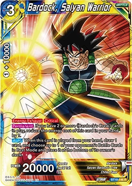 Bardock, Saiyan Warrior BT18-146 card