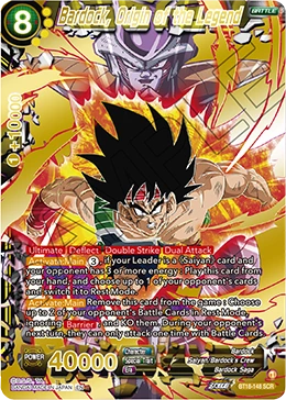 Bardock, Origin of the Legend BT18-148 card