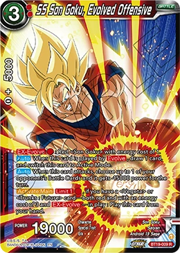 SS Son Goku, Evolved Offensive BT19-009 card