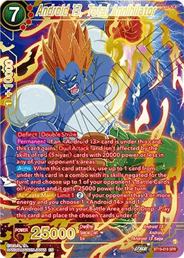 Android 13, Total Annihilator BT19-019_SPR card
