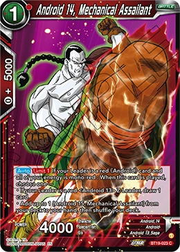 Android 14, Mechanical Assailant BT19-023 card
