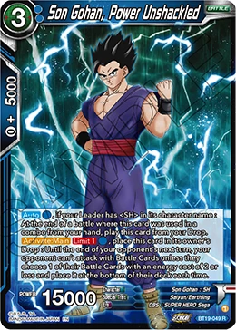 Son Gohan, Power Unshackled BT19-049 card