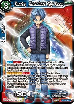 Trunks, Tenacious Tag-Team BT19-058 card