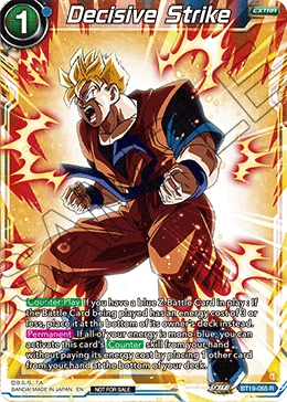 Decisive Strike BT19-065_PR card