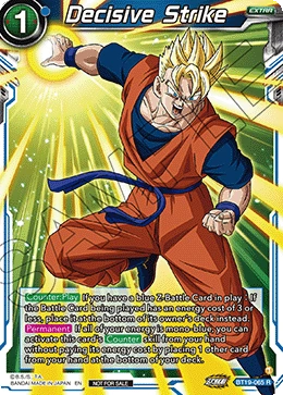 Decisive Strike BT19-065 Dragon Ball Masters card, Promo 2