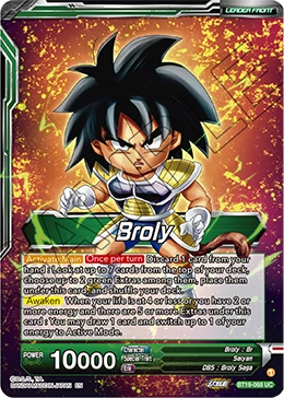 Broly BT19-068 card