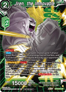 Jiren, the Immovable BT19-071 card