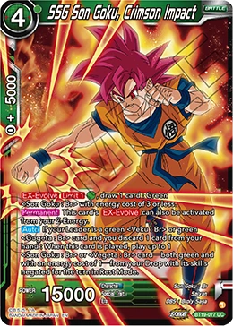SSG Son Goku, Crimson Impact BT19-077 card
