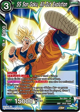 SS Son Goku, All-Out Evolution BT19-078 card