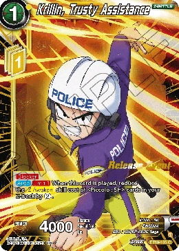 Krillin, Trusty Assistance BT19-105 Dragon Ball Masters card