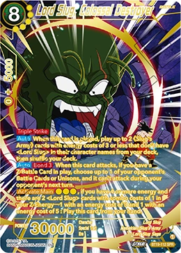 Lord Slug, Colossal Destroyer BT19-112_SPR card